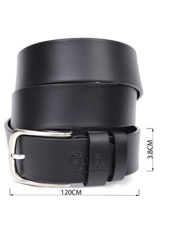 Стильний ремінь під джинси з натуральної шкіри GRANDE PELLE чорний (sku_11684) No Brand (327820219)