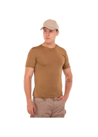 Комбинированная футболка тактическая компрессионная мужская ty-9193 хаки (06508242) FDSO