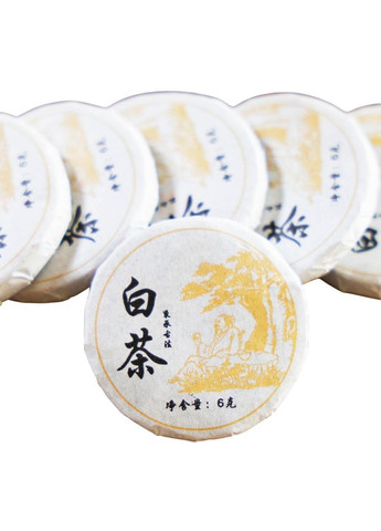 Белый выдержанный чай Чаеман премиум, Набор 10 шт по 6 г No Brand (336386027)