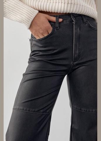 Черные кэжуал демисезонные брюки Lurex