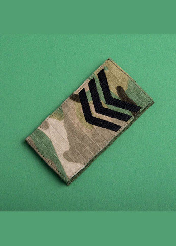 Набір шевронів 2 шт. з липучкою Звання ВСУUN 5х10 см, вишитий патч шеврон мультикам IDEIA (329726859)