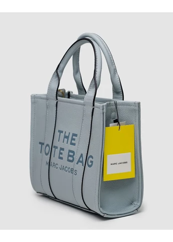 Сумка Marc Jacobs The Leather Small Tote Bag Blue Марк Джейкобс (377507439)