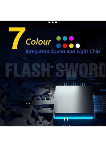 Світловий меч-спінер/ Реалістична світлова шабля з підсвічуванням RGB Foreo (365748222)