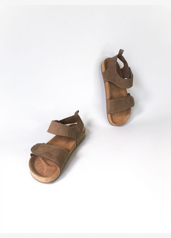 Коричневые сандалии 28 г 17 см коричневый артикул б160 H&M