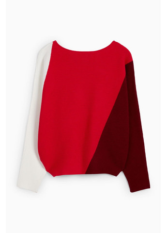 Комбінований демісезонний джемпер у рубчик C&A