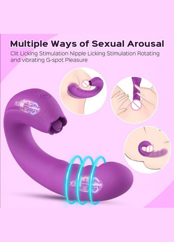 Вібратор подвійний для клітора та точки G VIBER-SLIME Focus (303890610)