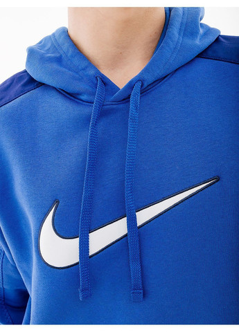 Мужское Худи FLC HOODIE BB Голубой Nike (333957070)