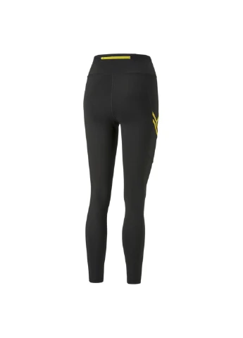 Черные демисезонные леггинсы x first mile 7/8 running leggings women Puma