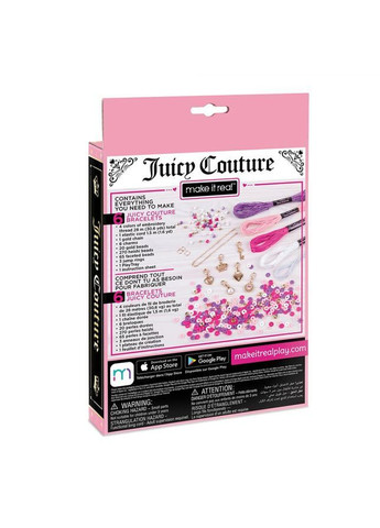 Міні-набір для створення шарм-браслетів Juicy Couture Гламурні браслети () Make it Real MR4438 (366868897)