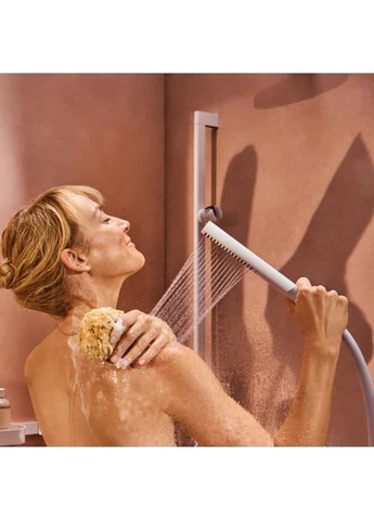 Лейка для душа PULSIFY, белый/матовый, круглая Hansgrohe (401881658)