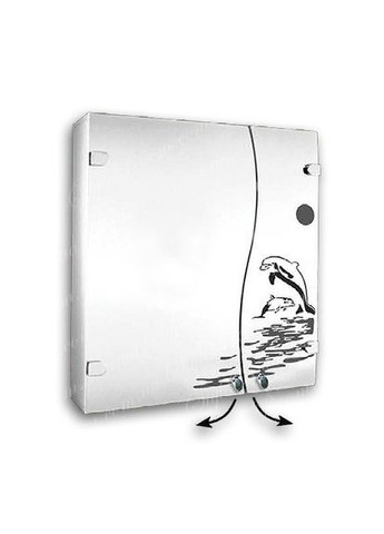 Дзеркальна шафа 600х700х140 ШК813 No Brand (313594822)