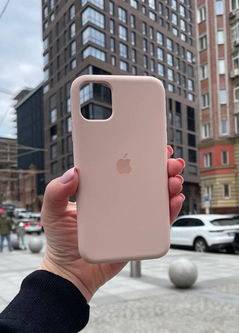 Чехол для iPhone 11 Pro Max розовый Pink Sand Silicone Case силикон кейс No Brand (289754197)