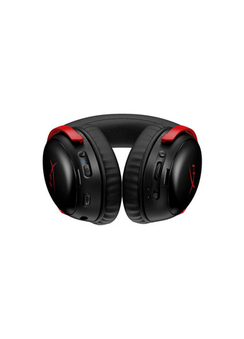 Гарнитура игровая Cloud III S, WL/USB-A/USB-C, черно-красный HyperX (351375938)