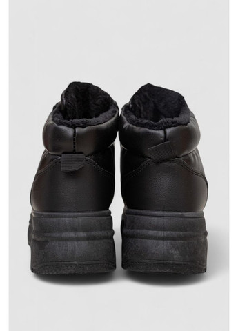 Кроссовки женские зимние на меху,, 248RAM013 Ager чёрные всесезоны (369972731)