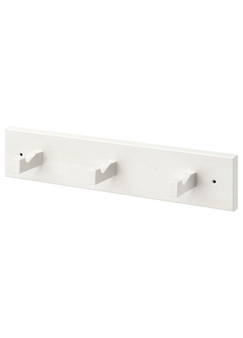 Вішалка на 3 гачки ІКЕА KUBBIS білий (30289575) IKEA (267903257)