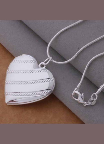 Кулон що відкривається під фото з ювелірного сплаву на подарунок для закоханих No Brand (311222450)