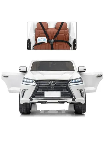 Дитячий електромобіль Машина M 3906(MP4)EBLR-1 Lexus Білий Bambi (389141292)