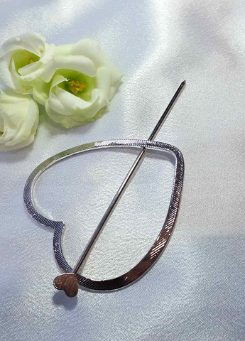 Заколка для волосся Анна "Heart", 7х8 см Анна Ясеницька (315146497)