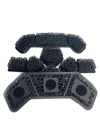 Вентиляционные противоударные демпферные подушки для шлема/каски Fast, MICH (полимерные соты) No Brand (356020063)