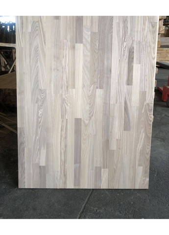 Меблевий щит із натурального ясена 40х600х1200 мм зрощений Наш Ліс (369974754)