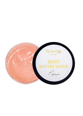 Скраб батер для тела 2 в 1 Body Butter Scrub Papaya, 400 г Top Beauty (302728516)