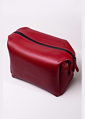 Косметичка з екошкіри червоного кольору VOLMAS (316302488)