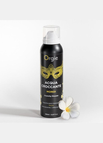 Массажная пенка – Acqua Croccante Monoi (150 мл), эффект лопающихся пузырьков. Orgie (369948856)