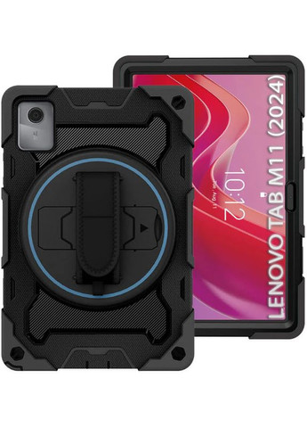 Бронированный чехол (Horizontal handle) для Lenovo Tab M11 (2024) TB-TB330FU/Xiaoxin Pad 11 (2024) 11" Black BeCover (360416223)
