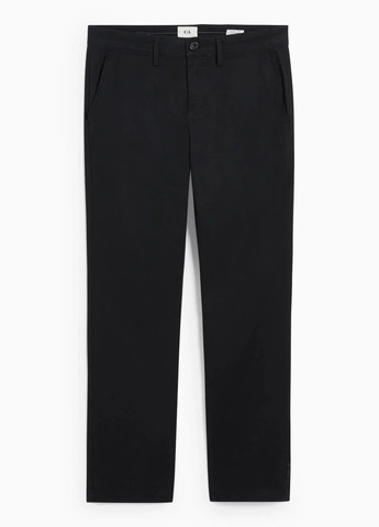 Черные кэжуал демисезонные брюки C&A