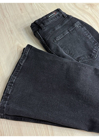 Джинси жіночі 7032 кльош від коліна висока посадка стрейчеві чорні Sherocco - (360938403)