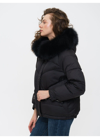 Чорна зимня куртка 21 - 04278 Vivilona