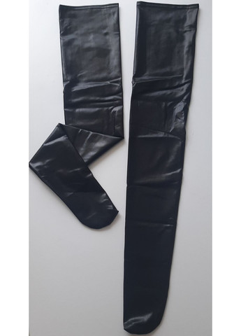 Панчохи екошкіри гітри чорні червоні No Brand (361878470)