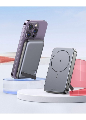 Магнітна батарея PB206 Magnetic Magsafe Powerbank 10 000 mAh 20W USB-C зі складаною підставкою Ugreen (349824335)