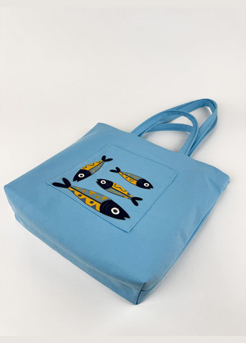 Шопер 230007 блакитний Alba Soboni (325886188)