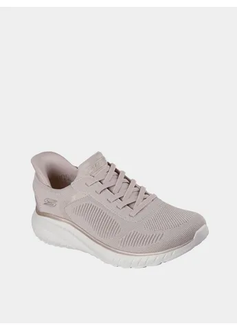 Бежевые кроссовки bobs sport squad chaos beige 117497-ntgd Skechers