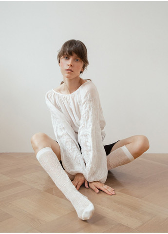 Вишита блузка за мотивами традиційної сорочки "Гранатова лоза"(білий орнамент) Gaptuvalnya (350313710)