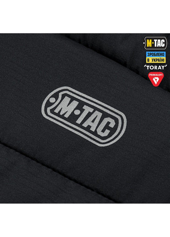 Черная демисезонная куртка jarl primaloft black M-TAC
