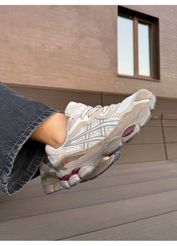 КРОССОВКИ ЖЕНСКИЕ ASICS GEL BROWN PREMIUM АСИКС ГЕЛЬ No Brand комбинированные демисезоны (369388764)