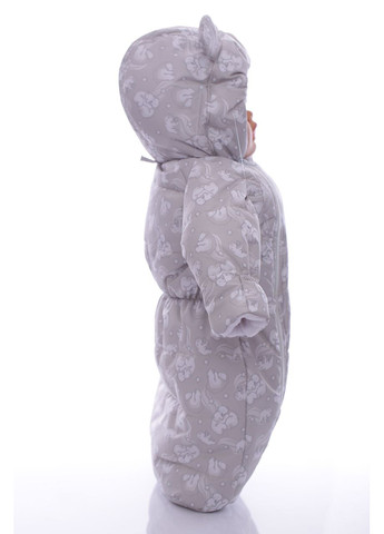 Конверт на флісі з Ведмедиками бежевий сірий 68 см (44911) BABYKROHA (297200290)