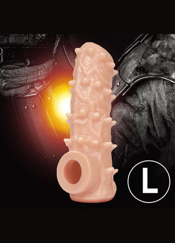 Насадка на член Nude Sleeve NS 006 L - CherryLove Kokos (339868592)