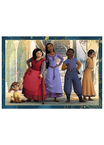 Пазл Wish Мечты сбываются 4 in 1 (35, 48, 54, 70) элемента (5900511346497) Trefl Wish Мрії збуваються 4 in 1 (35, 48, 54, 70) елеме (366155039)