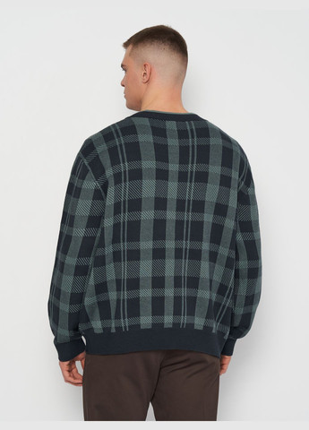 Серо-зеленый зимний свитер H&M