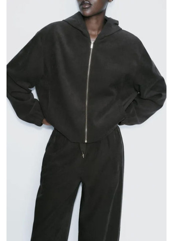 Стильний сірий жіночий Zara пілот (авіатор) на блискавці (358888126)