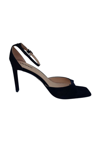 Черные босоножки женские Lola Cruz с ремешком с логотипом