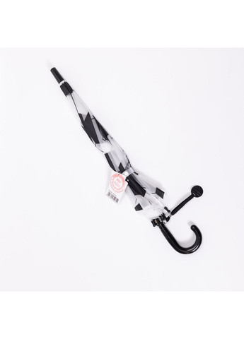 Чёрный классический детский зонт-трость полуавтомат из полиэстера 8 спиц диаметр 82 см hp-23-9b Yiwu (370974099)