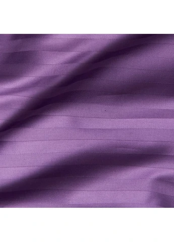 Комплект постільної білизни Satin Stripe євро 200х220 наволочки 2х40х60 (MS-820017020) Moon&Star Purple Dream (400238131)