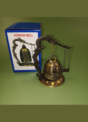 Настольный колокольчик "2 рыбки" фэн-шуй с приятным звучанием + подарок No Brand (342384842)