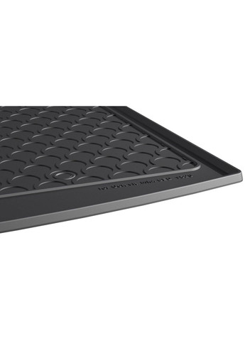 Резиновый коврик в багажник для Skoda Octavia (mkIV) 2019→ (лифтбек) (нижний) (с докаткой или Gledring (361241029)