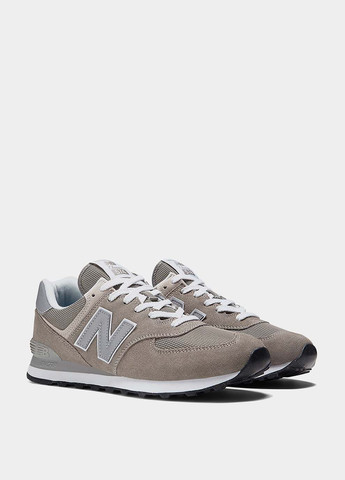Коричневые демисезонные мужские кроссовки 574 classic gl коричневый New Balance
