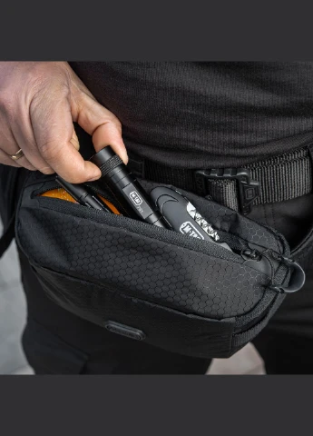 Сумка Tactical Waist Bag Elite Hex Black M-TAC (303262061)